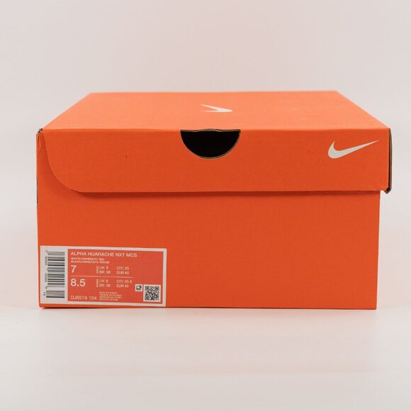 Nike Alpha Huarache NXT MCS 'White University Red' DJ6519-104 size 7 - 13 - Picture 8 of 12